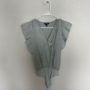 EXPRESS Bodysuit Size XS Soft Green